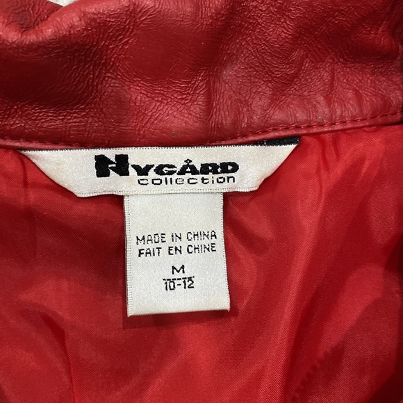 Nygard Womens Vintage Leather & Knit Jacket - Picture 3 of 6